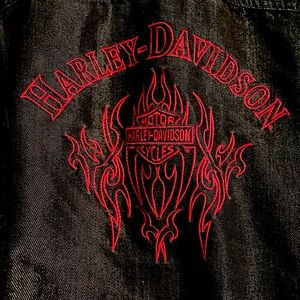 HARLEY DAVIDSON DENIM JACKET!!!!!!